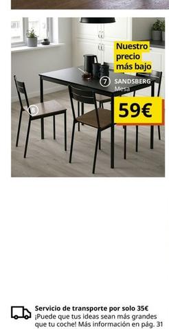Oferta de Ikea - Mesa por 59€ en IKEA