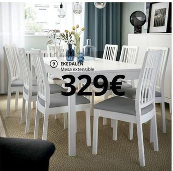 Oferta de Ikea - Mesa Extensible por 329€ en IKEA