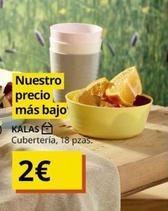 Oferta de Ikea - Cubertería por 2€ en IKEA