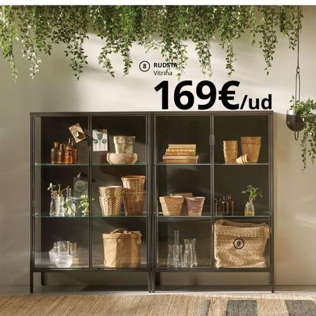 Oferta de Rudsta Vitrina por 169€ en IKEA