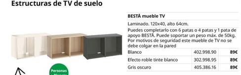 Oferta de Estå Mueble Tv por 89€ en IKEA
