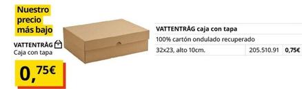 Oferta de Ikea - Caja Con Tapa por 0,75€ en IKEA