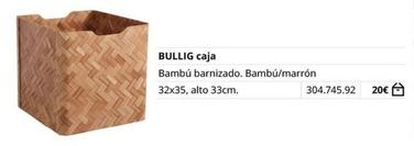 Oferta de Ikea - Bullig Caja por 20€ en IKEA