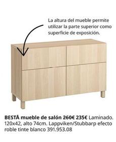 Oferta de Ikea - Bestå Mueble De Salón por 235€ en IKEA