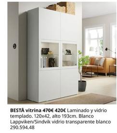 Oferta de Ikea - Bestå Vitrina por 420€ en IKEA