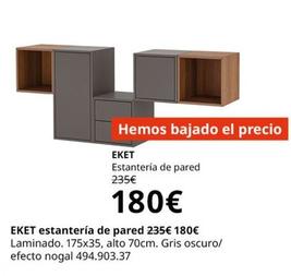 Oferta de Ikea - Eket Estantería De Pared por 180€ en IKEA