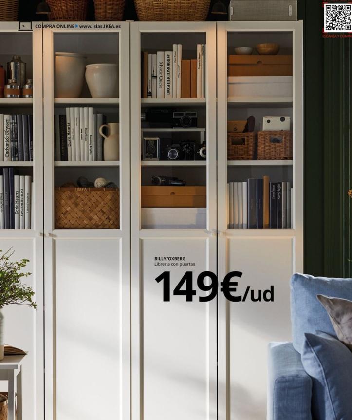 Oferta de Ikea - Librería Con Puertas por 149€ en IKEA