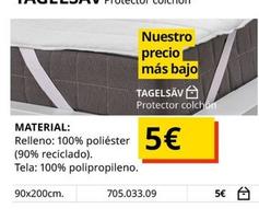 Oferta de Ikea - Protector Colchon por 5€ en IKEA