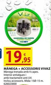 Oferta de Manega + Accessoris Vivaz por 19,95€ en Fes Més