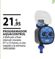 Oferta de Programador Aquacontrol por 21,95€ en Fes Més
