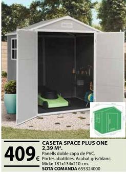 Oferta de Caseta Space Plus One 2,39 m2 por 409€ en Fes Més