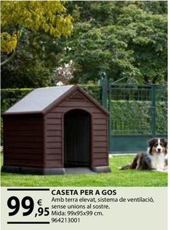 Oferta de Caseta Per A Gos por 99,95€ en Fes Més