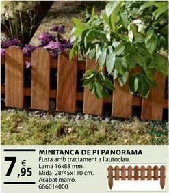 Oferta de Minitanca De Pi Panorama por 7,95€ en Fes Més
