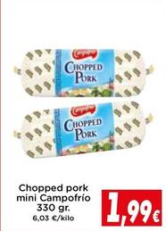 Oferta de Chopped pork en Proxi