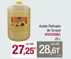 Oferta de Aceite de girasol en Masymas