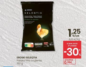 Oferta de Eroski Seleqtia - Patata Frita Crujiente por 1,25€ en Eroski