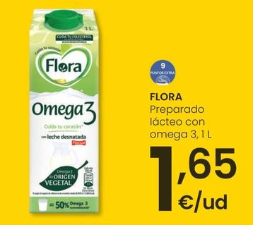 Oferta de Flora - Preparado Lácteo Con Omega 3 por 1,65€ en Eroski
