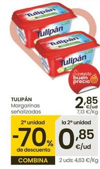 Oferta de Tulipán - Margarinas Señalizadas por 2,85€ en Eroski