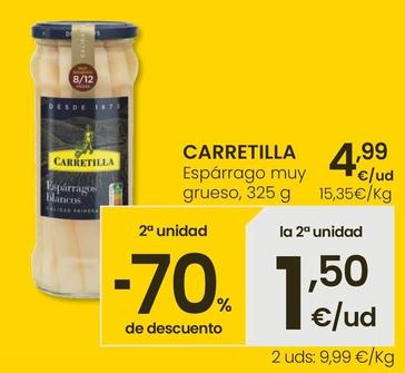 Oferta de Carretilla - Espárragos Muy Grueso por 4,99€ en Eroski