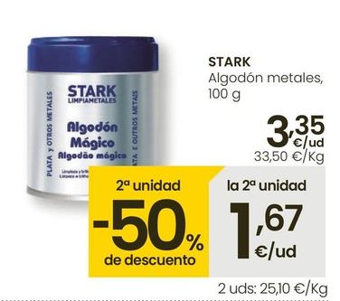 Oferta de Stark - Algodon Metales por 3,35€ en Eroski