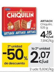 Oferta de Artiach - Chiquilin por 4,15€ en Eroski