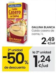 Oferta de Gallina Blanca - Caldo Casero De Carne por 2,49€ en Eroski