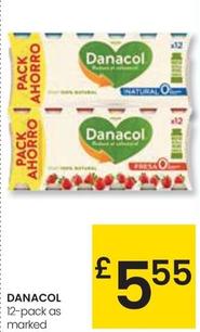 Oferta de Danacol - 12-pack As Marked por 5,55€ en Eroski
