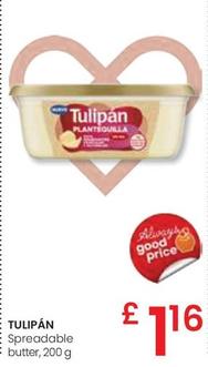 Oferta de Tulipán - Spreadable Butter, por 1,16€ en Eroski