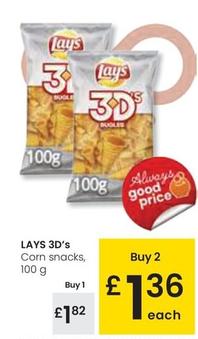 Oferta de Lay's Corn Snacks por 1,82€ en Eroski