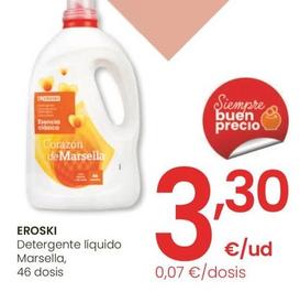 Oferta de Eroski - Detergente Líquido por 3,3€ en Eroski