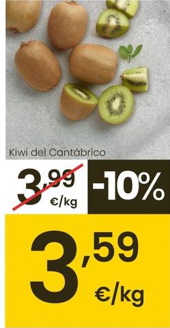 Oferta de Kiwi Del Contabrico  por 3,59€ en Eroski