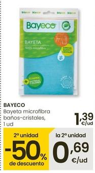 Oferta de Bayeco - Bayeta Microfibra Banos - Cristales  por 1,39€ en Eroski