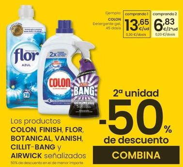 Oferta de Colon - Detergente Gel  por 13,65€ en Eroski