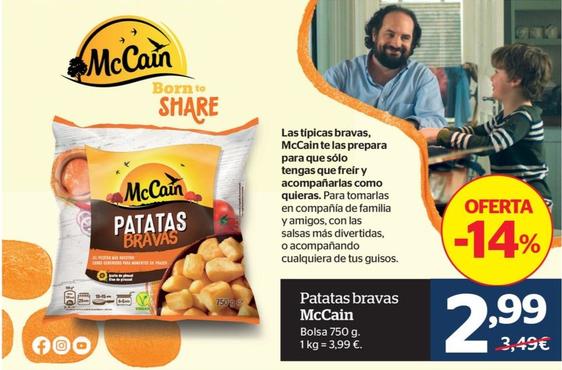 Oferta de Mccain - Patatas Bravas por 2,99€ en La Sirena