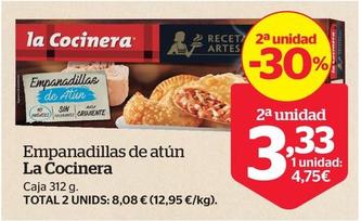 Oferta de La Cocinera - Empanadillas De Atun por 4,75€ en La Sirena