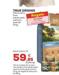 Oferta de True Origins - Pienso Perro Pure Adulto Pollo por 59,99€ en Kiwoko