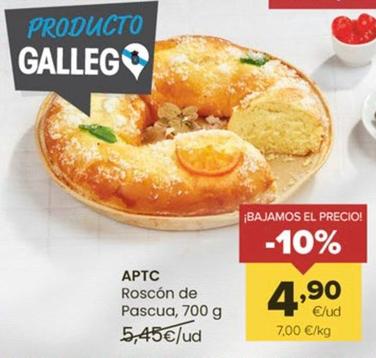 Oferta de Aptc - Roscón De Pascua por 4,9€ en Autoservicios Familia