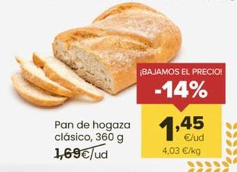Oferta de Pan De Hogaza Clasico por 1,45€ en Autoservicios Familia