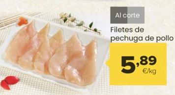 Oferta de Filetes De Pechuga De Pollo por 5,89€ en Autoservicios Familia