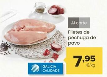 Oferta de Filetes De Pechuga De Pavo por 7,95€ en Autoservicios Familia