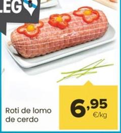 Oferta de Roti De Lomo De Cerdo por 6,95€ en Autoservicios Familia