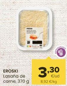 Oferta de Eroski - Lasana De Carne por 3,3€ en Autoservicios Familia