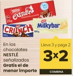 Oferta de Nestlé - En Los Chocolates en Autoservicios Familia