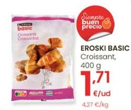 Oferta de Eroski - Croissants por 1,71€ en Eroski