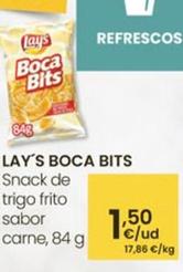 Oferta de Lay's - Boca Bits Snack De Trigo Frito Sabor Carne por 1,5€ en Eroski