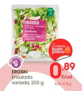 Oferta de Eroski - Ensalada Variada por 0,89€ en Eroski