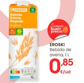 Oferta de Eroski - Bebida De Avena por 0,85€ en Eroski