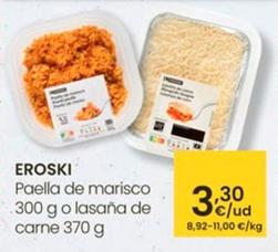 Oferta de Eroski - Lasaña De Carne por 3,3€ en Eroski