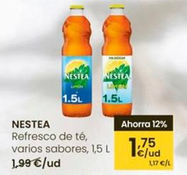 Oferta de Nestea - Refresco De Te por 1,75€ en Eroski