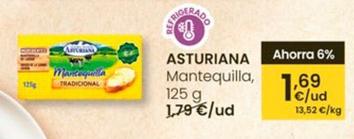 Oferta de Asturiana - Mantequilla por 1,69€ en Eroski